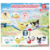 Sofubi Mejirushi Band Sanrio Characters [All 4 type set(Full Complete)]