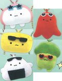 Warurugi Party People Bento Mascot Plush Toy [All 5 type set (Full Complete)]