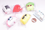 Warurugi Party People Bento Mascot Plush Toy [All 5 type set (Full Complete)]