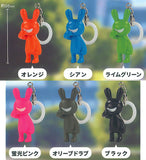 BLACK RABBiT Mejirushi Charm [All 6 type set(Full Complete)]