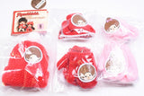 Monchhichi Attaka Mini Knit Keychain [All 5 type set (Full Complete)]