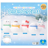 Sanrio Characters Marumaru Snowman [All 5 type set (Full Complete)]