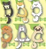 Shippofurifuri Wanko Carabiner [All 6 type set (Full Complete)]