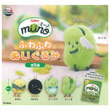 Calbee Miino Fuwafuwa Plush Toy [All 5 type set (Full Complete)]