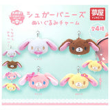 Sanrio Sugarbunnies Plush Charm [All 4 type set (Full Complete)]