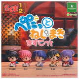 Ranma 1/2 petattonejimaki mascot [All 5 type set (Full Complete)]
