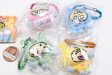 Minimoni. 25th Flocky Mascot with Carabiner [All 4 type set(Full Complete)]