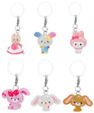 Sanrio Characters Yurutto Mejirushi Accessory [All 6 type set(Full Complete)]