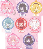 Puella Magi Madoka Magica Capsule Rubber Keychain Art [All 8 type set(Full Complete)]