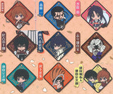 Rurouni Kenshin Capsule Rubber Keychain Art [All 9 type set(Full Complete)]