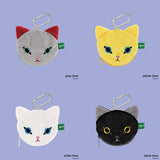 gyunyuya Cat Face Pouch [All 4 type set (Full Complete)]