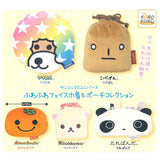 San-X Universe Fuwafuwa Face Kinchaku & Pouch Collection [All 5 type set(Full Complete)]