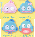 Sanrio Hangyodon Plush Pouch [All 4 type set(Full Complete)]