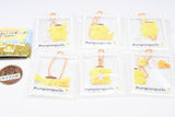 Pompompurin Hai! Pose! Keychain [All 6 type set(Full Complete)]