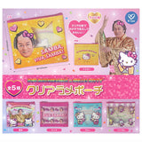 Matsuken Samba x Hello Kitty Clear Lame Pouch [All 5 type set(Full Complete)]