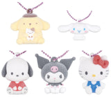 Sanrio Characters Fuwawa Flocky Mascot [All 5 type set (Full Complete)]