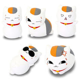 Natsume Yuujinchou Chinmari Nyanko Sensei Sofubi Collection [Normal 5 type set (Rare are NOT including)]
