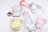 Sanrio Characters Colorful Carabiner Mascot Charm [All 5 type set (Full Complete)]