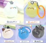 makkuro usagi Clear Mejirushi Charm Otomodachi no neko-san [All 5 type set (Full Complete)]