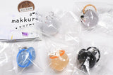makkuro usagi Clear Mejirushi Charm Otomodachi no neko-san [All 5 type set (Full Complete)]