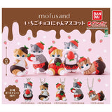 mofusand Strawberry Chocolate Nyan Mascot [All 5 type set (Full Complete)]
