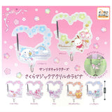 Sanrio Characters Sakura Magic Acrylic Carabiner [All 7 type set(Full Complete)]