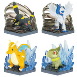 Pokemon Diorama Dark & Dragon [All 4 type set(Full Complete)]