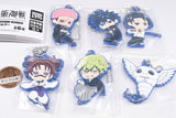 Deformed Rubber Jujutsu Kaisen Shimetsu Kaiyu Keychain [All 6 type set(Full Complete)]