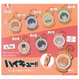 Haikyu!! Cookie motif rubber [All 7 type set(Full Complete)]