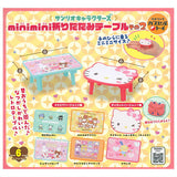 Sanrio Characters minimini Folding Table Part.2 [All 6 type set(Full Complete)]
