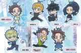 Deformed Rubber! Medalist Keychain [All 7 type set(Full Complete)]