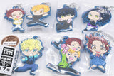 Deformed Rubber! Medalist Keychain [All 7 type set(Full Complete)]