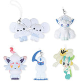 Pokemon PETANCO Mascot Color: White [All 5 type set(Full Complete)]