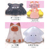 Ghost Mendako Mimicry Fairy Mimika Mascot Figure Part.4 [Assorted 4 type set (1.2.3.6)]