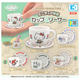 Sanrio Characters Miniature Ceramic Cup & Saucer [All 5 type set(Full Complete)]