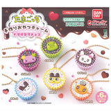Tamagotchi Handmade oyatsu charm #Heisei Girls Chocolate [All 6 type set(Full Complete)]