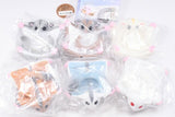 Momonga Plate My Treasure Flocky Small Item Holder [All 6 type set(Full Complete)]