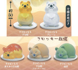 Kuokka Warabii Mochi Figure Collection [All 5 type set(Full Complete)]
