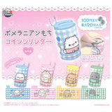 Pomeranian mochi Coin Cylinder [All 4 type set(Full Complete)]