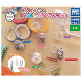 Manmaru Animal Manmaru Dog Mejirushi Gacha Mascot [All 5 type set(Full Complete)]