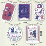 Lisa and Gaspard Bourgogne Acrylic Wire Keychain [All 5 type set(Full Complete)]