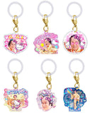 Matsuken Samba x Hello Kitty Flat Mejirushi Accessory Part.2 [All 6 type set(Full Complete)]