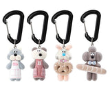 ICCHI Fasion Carabiner Mascot Charm [All 4 type set(Full Complete)]