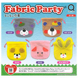Fabric Party Mokomoko Drawstring Bag [All 5 type set (Full Complete)]