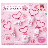 Sanrio Characters One-Tone Mascot Sakura [All 5 type set(Full Complete)]