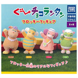 Goo Choco Lantan Flocky Figure [All 4 type set(Full Complete)]