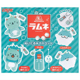 Morinaga Ramune Plush Mascot [All 5 type set (Full Complete)]