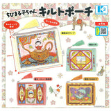Chibi Maruko-chan Quilted Pouch [All 4 type set (Full Complete)]