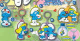 The Smurfs Rubber Mejirushi Charm [All 5 type set (Full Complete)]