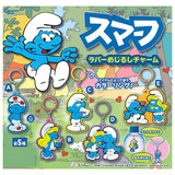 The Smurfs Rubber Mejirushi Charm [All 5 type set (Full Complete)]
